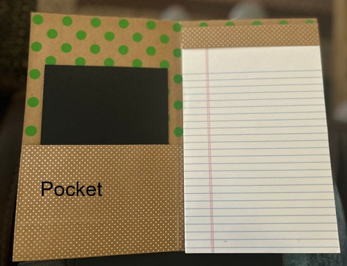 Decorated 5 x 7 Refillable Notepad - You Made My Day