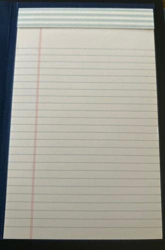 Decorated 5 x 7 Refillable Notepad - Sailboat