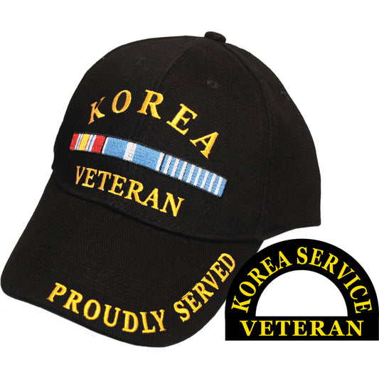 U.S. Army Korea Veteran Embroidered Baseball Cap