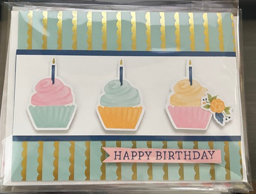 Cards - Birthday Cupcakes
