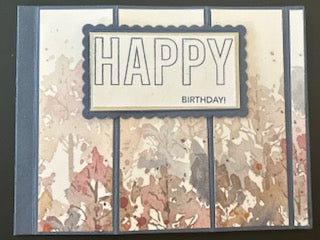 Cards - Happy Birthday Bay Window Card