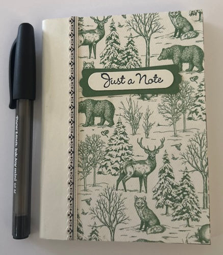 Decorated Mini Composition Book