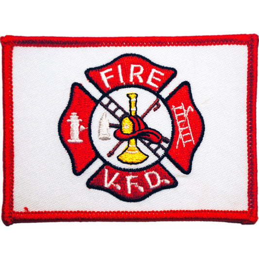 P-FIRE V.F.D. LOGO (RED/WHITE)