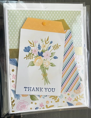 Cards - Thank You Floral Bouquet