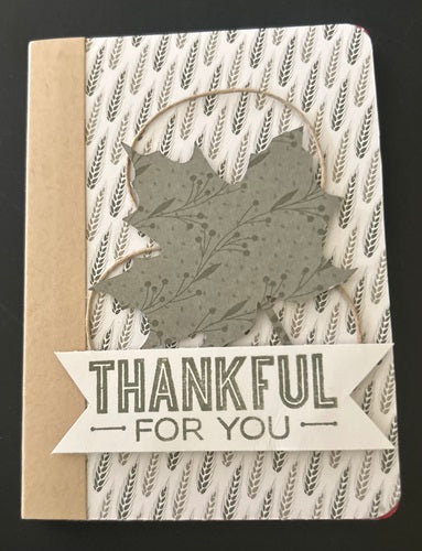 Decorated Mini Composition Book - Thankful for You