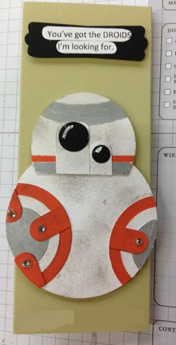 Hershey Bar Wraps Star Wars BB8