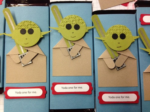 Hershey Bar Wraps Star Wars Yoda